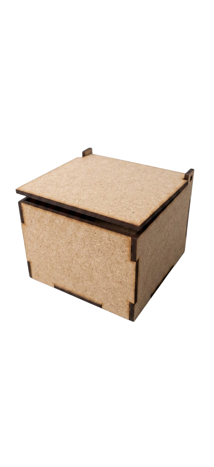 Caja tapa bisagra